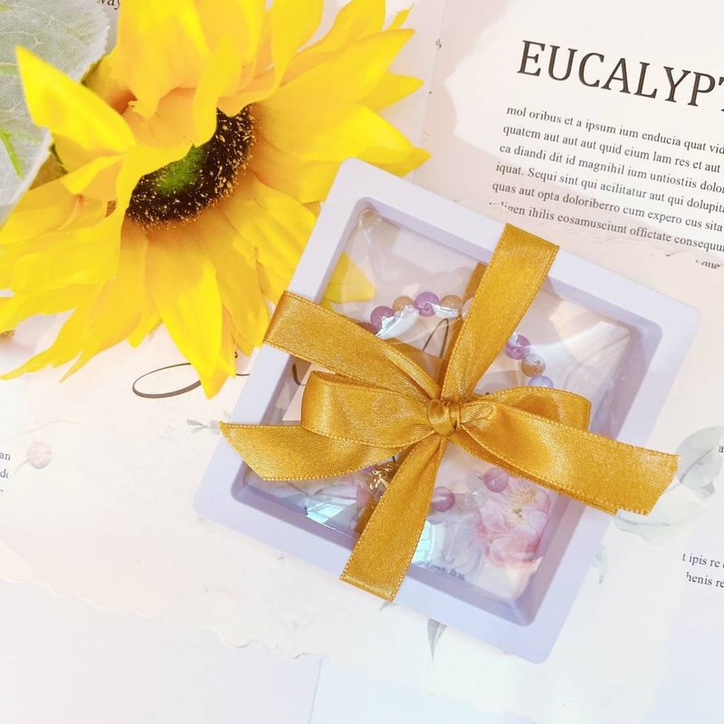 出生的礼物 胎毛水晶手链 - 手链/手环 - 水晶 