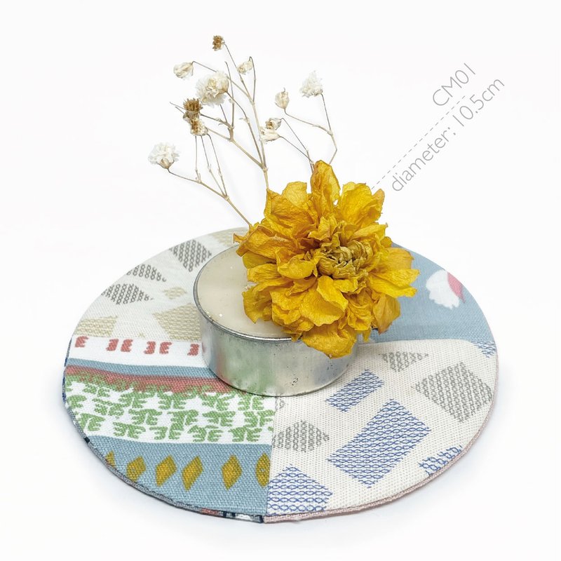 印花并布杯垫 - 其他 - 其他材质 多色