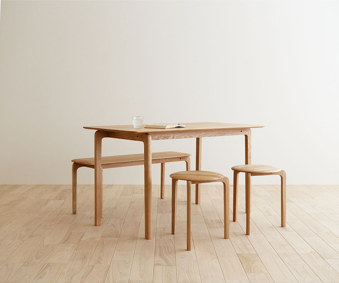 LISCIO | 126×70cm 餐桌 (餐桌) - 餐桌/书桌 - 木头 