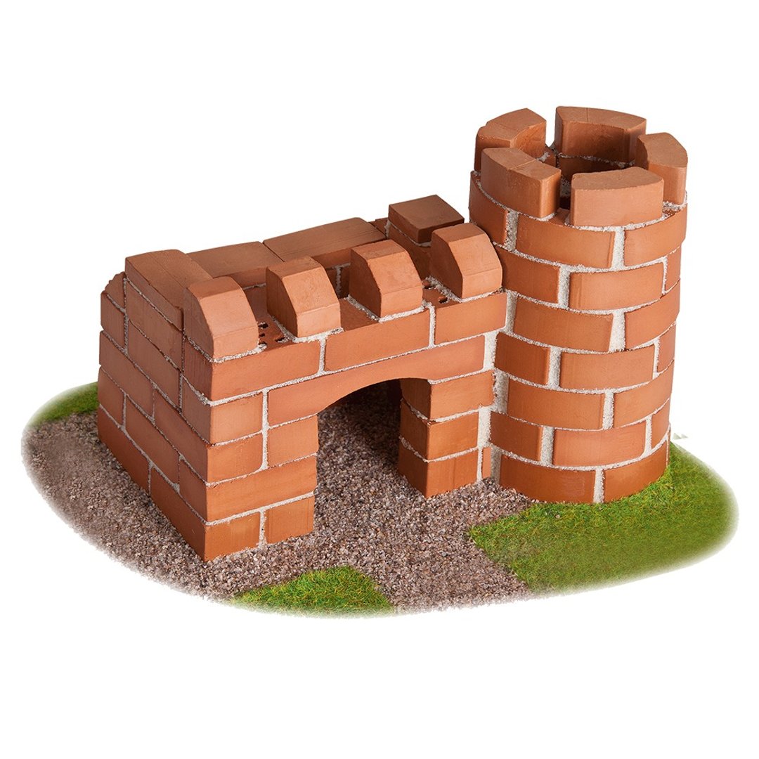 【德国teifoc】DIY益智砖块建筑玩具 造型笔筒 - TEI4070 - 零件/散装材料/工具 - 其他材质 红色
