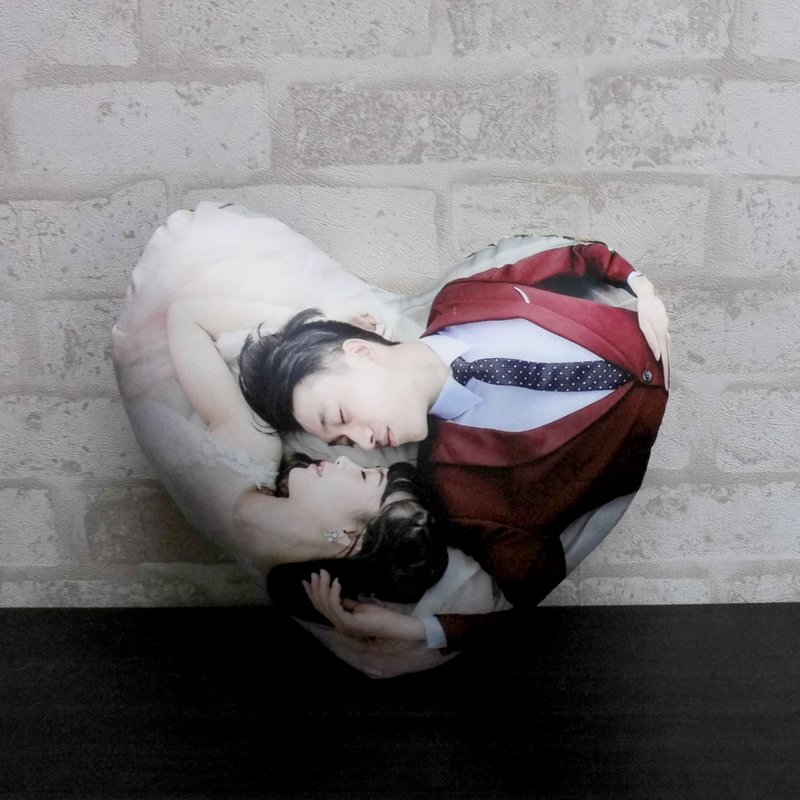 定制化抱枕 爱心 抱枕 订做 心形抱枕含枕心 来图订做 心型抱枕 - 枕头/抱枕 - 聚酯纤维 