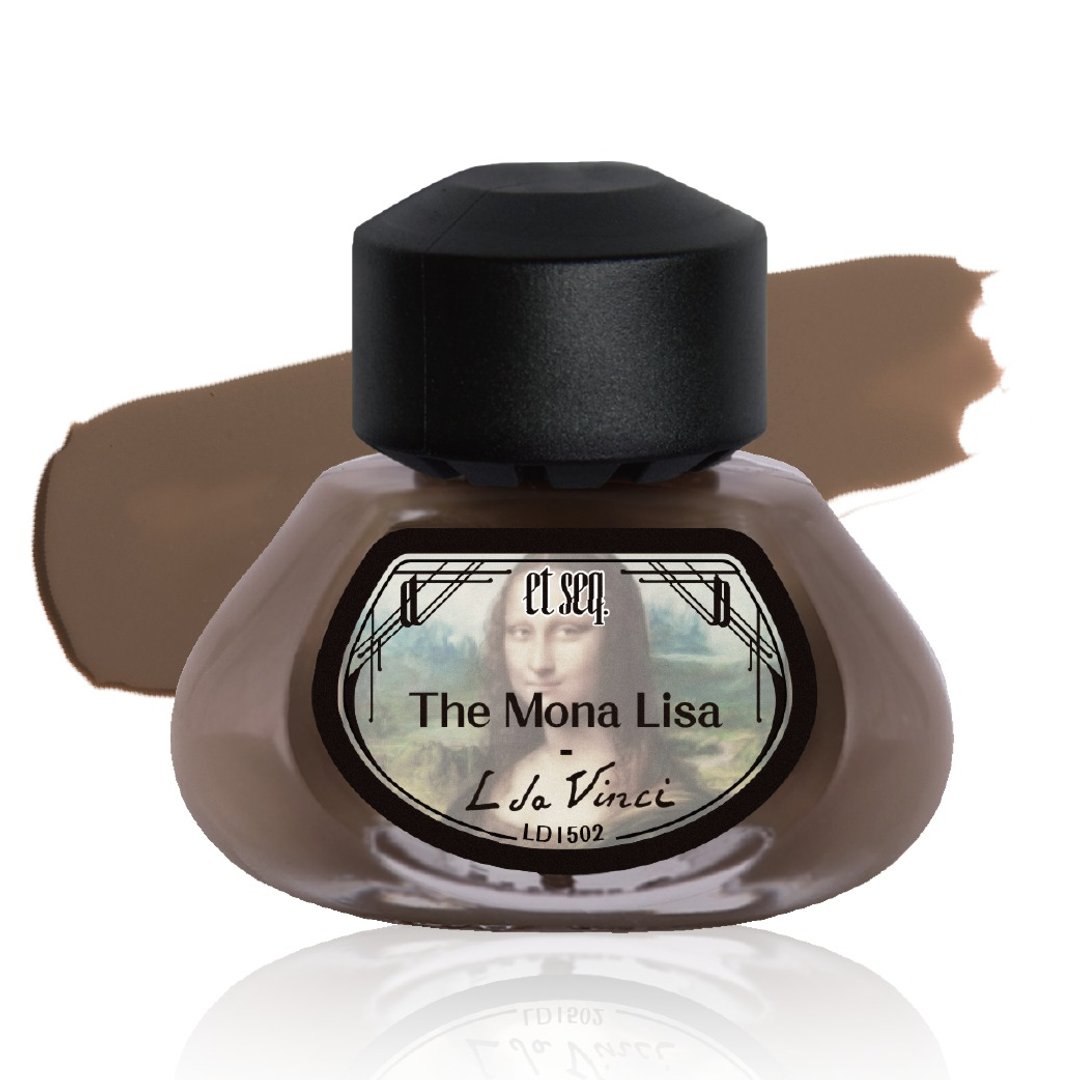 LD1502 Mona Lisa - 指甲油/指甲贴 - 其他材质 咖啡色