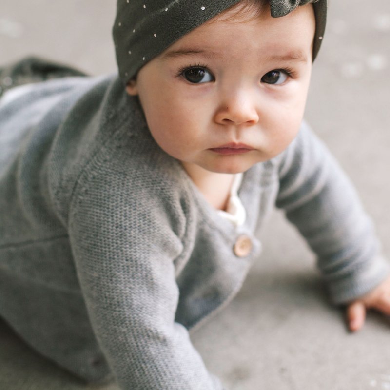 JK 简单针织衫 浅灰色 - 其他 - 棉．麻 