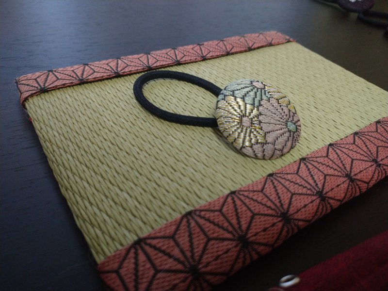 吉祥【菊】发圈 发饰 日本制 手工制作 - 发饰 - 其他材质 多色