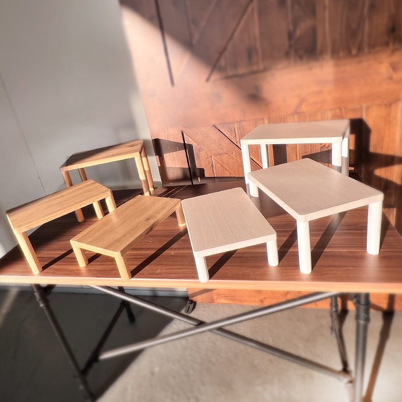 【拜尔家居】实木脚收纳置物架 - 置物架/篮子 - 木头 