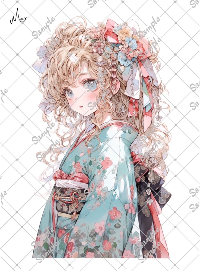 原创人物贴纸 9月新款 - 贴纸 - 纸 