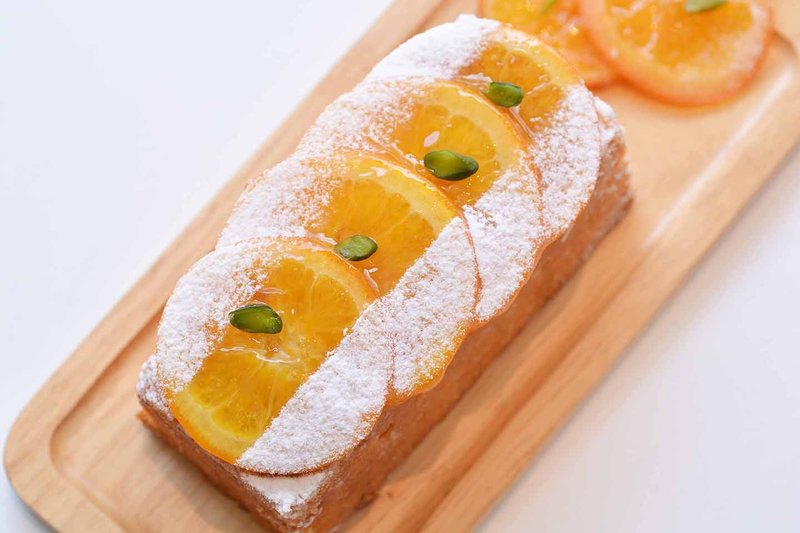 ChuChu_经典香橙磅蛋糕_弥月/下午茶/伴手礼 - 蛋糕/甜点 - 新鲜食材 橘色