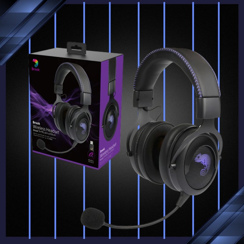 Brook 无线蓝牙亲肤耳罩式麦克风耳机 Headset 2.4GH - 耳机 - 其他材质 