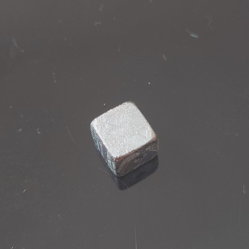 天铁单珠 (方珠-8mm-银色) - 金工/饰品 - 其他金属 银色