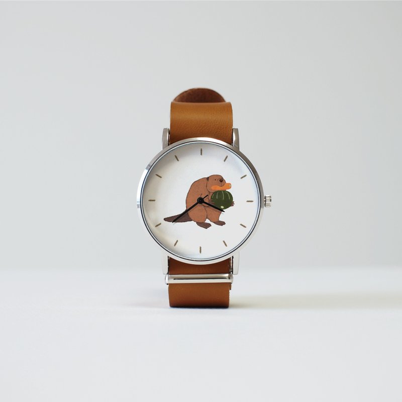 美国海狸2手表 - 女表 - 其他金属 咖啡色