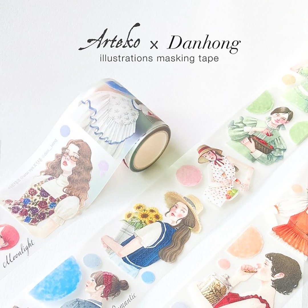 屏蔽胶带_Sensible_Daily Look_arteko's tape v1_1款图案 - 贴纸 - 塑料 