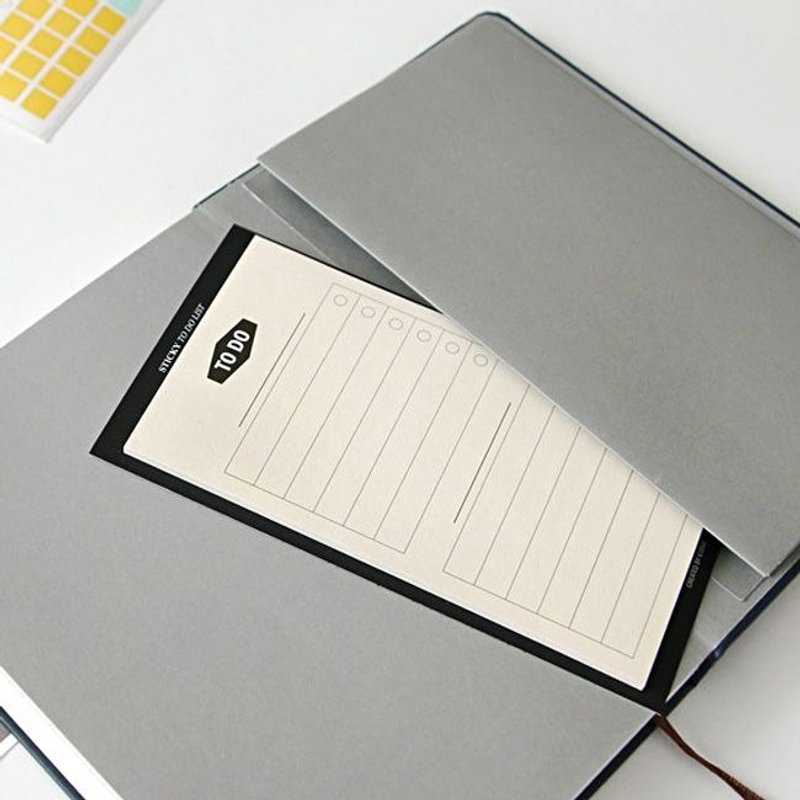 iconic 开学季-随身待办事项便利贴本-米黄,ICO88431 - 便条纸/标签贴 - 纸 黄色