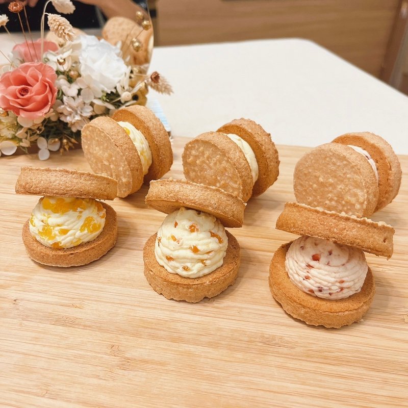 【达克瓦兹九入大礼盒】 春节礼盒 / 节日礼盒 / 伴手礼_请先私讯 - 蛋糕/甜点 - 其他材质 红色