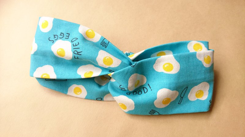 发带 荷包蛋 - 发饰 - 棉．麻 多色