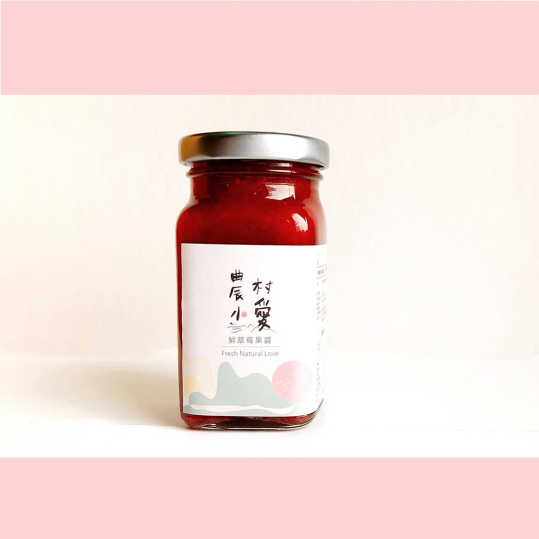 有机草莓果酱 - 果酱/抹酱 - 玻璃 