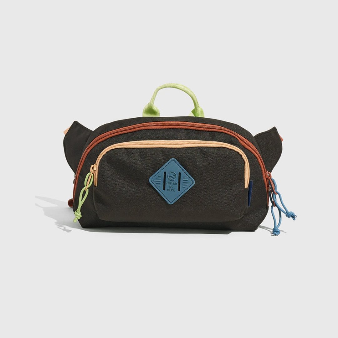 United by Blue 防泼水多功能腰臀包 Utility Fanny Pack 814-176 - 化妆包/杂物包 - 聚酯纤维 黑色