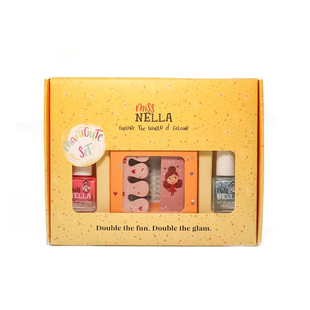英国【Miss NELLA】儿童水性彩妆万花筒系列 3入组合-梦幻星河 - 指甲油/指甲贴 - 其他材质 多色