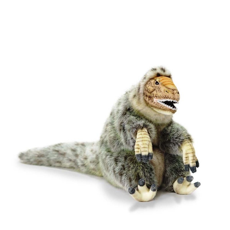 Hansa 7755-羽暴龙手偶50厘米 - 玩偶/公仔 - 环保材料 灰色