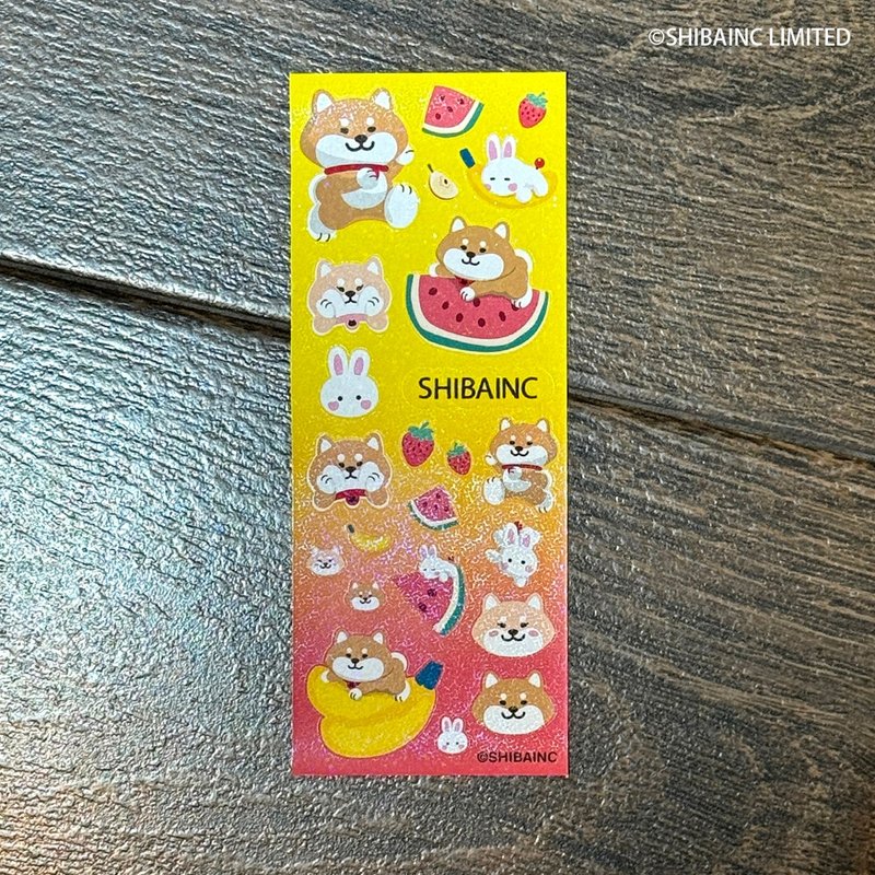 SHIBAINC 贴纸 4种 - 贴纸 - 其他材质 红色