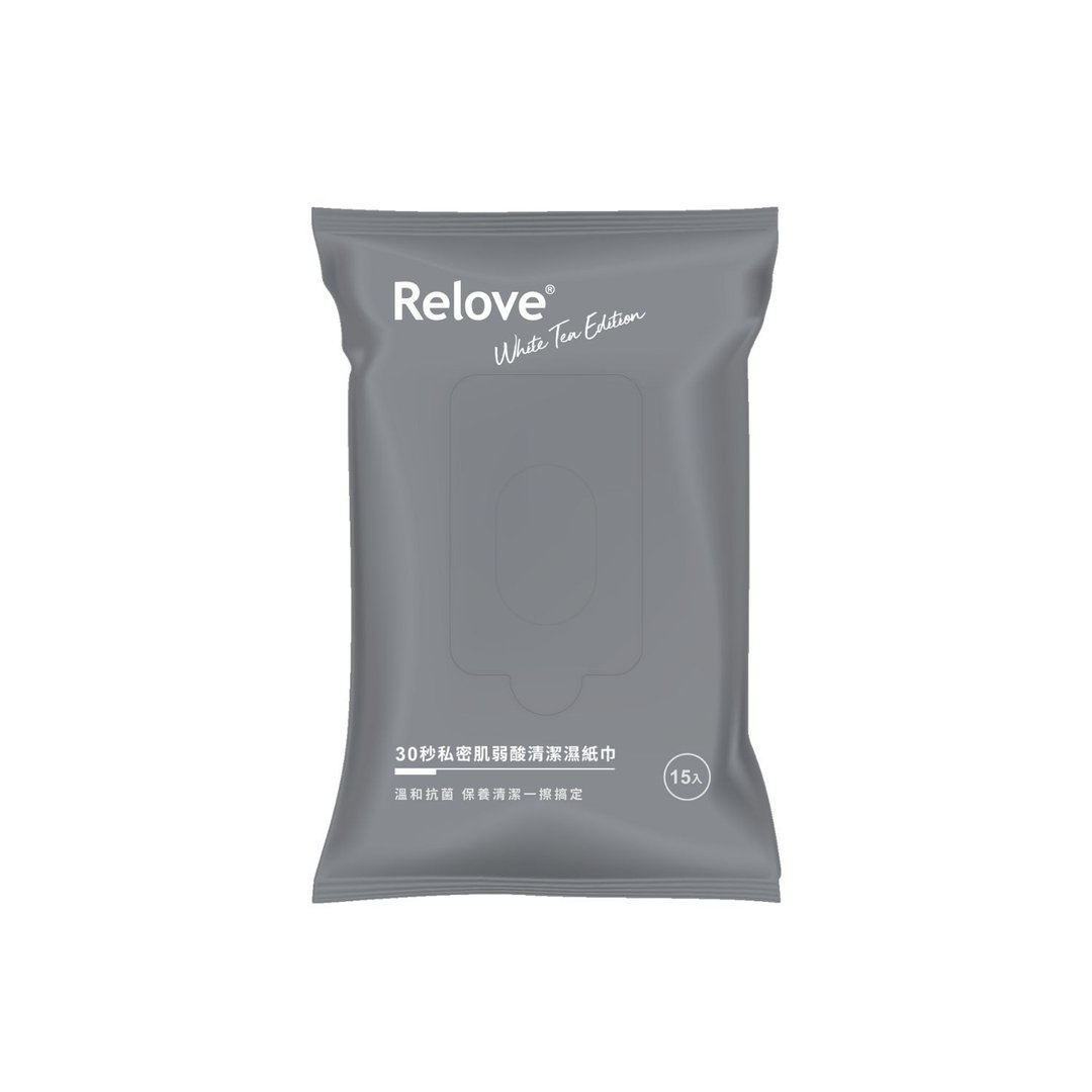 【68 折】台湾 RELOVE 私密肌 30 秒面膜湿纸巾 - 私密护理 - 其他材质 