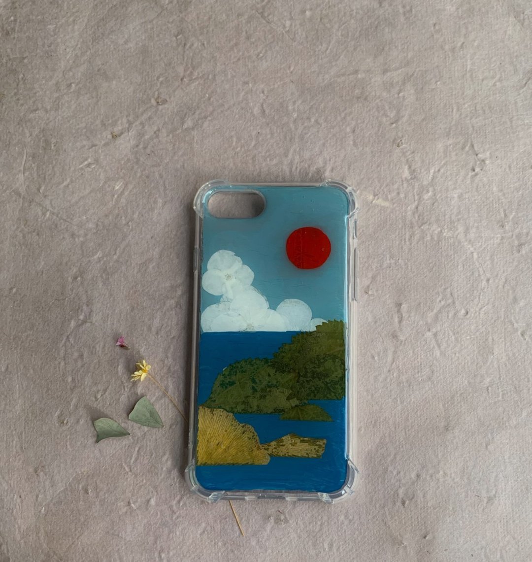 旅程 风景 干燥花手机壳 iPhone - 手机壳/手机套 - 植物．花 多色
