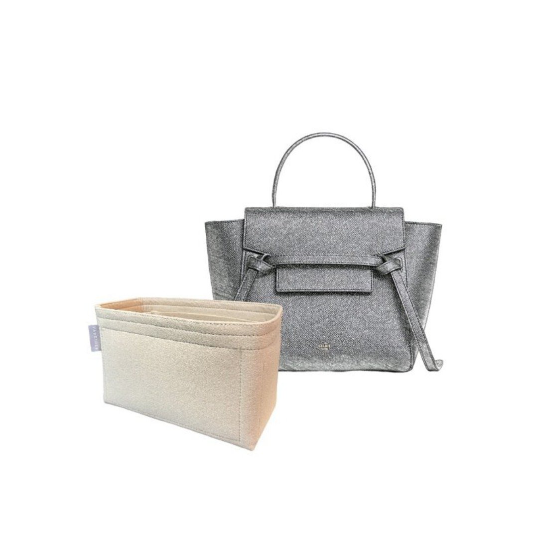 【香港制造|韩国绒布】手制内袋 - Celine Belt Bag Nano - 化妆包/杂物包 - 其他材质 多色