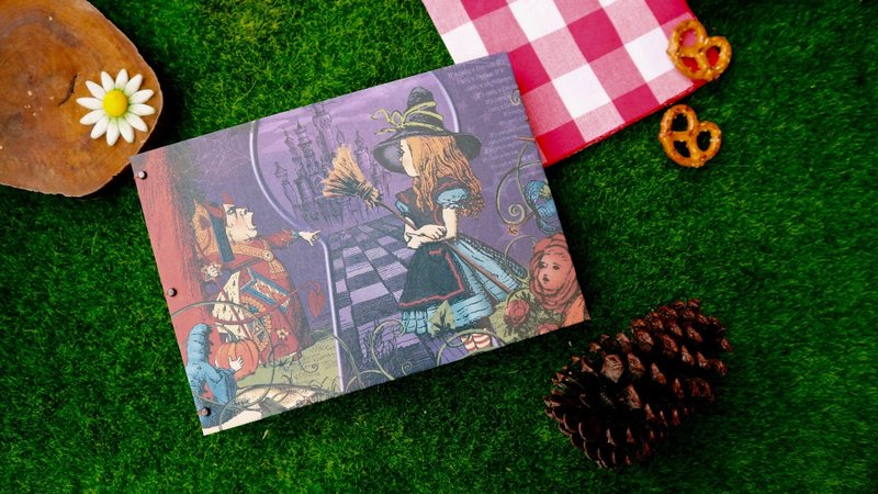 鳄鱼小姐［爱丽丝］复杂综合缝线装手工书 - 笔记本/手帐 - 纸 