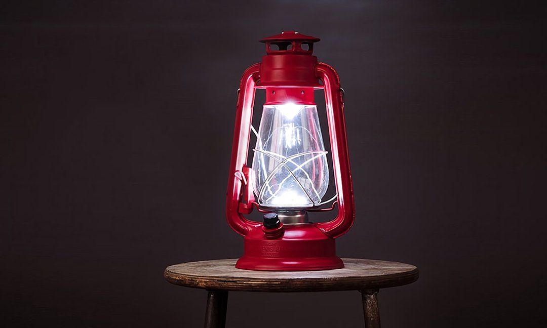 Gentlemen's Hardware Hurricane Lamp 怀旧造型防风灯 - 灯具/灯饰 - 其他金属 红色