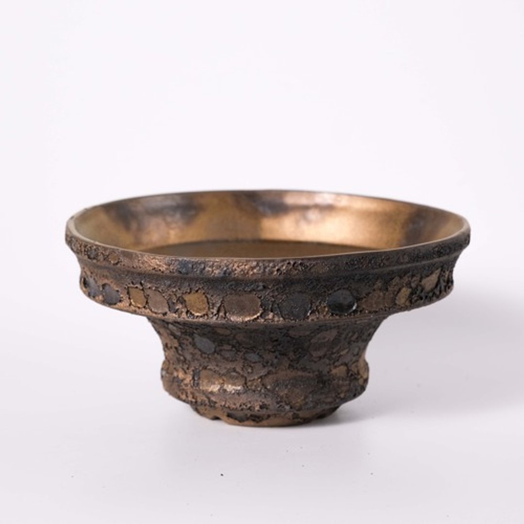Galea_pot_planter - 花瓶/陶器 - 陶 金色