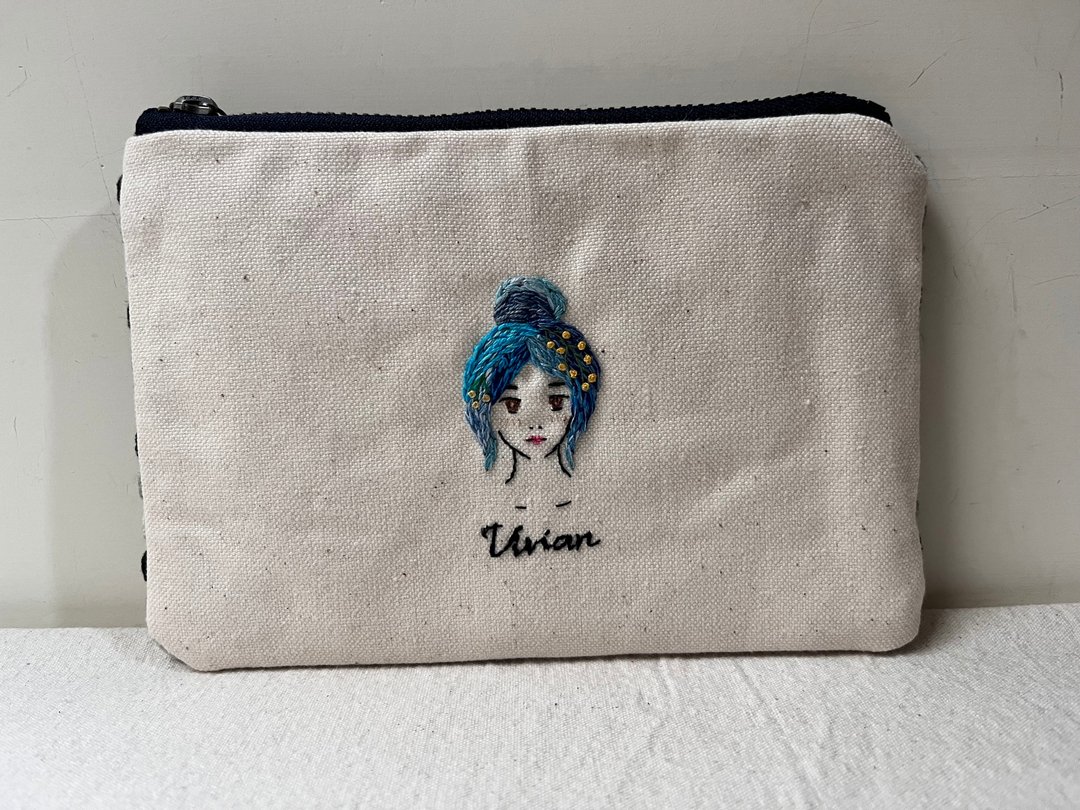 女子好朋友-Vivian-护照包 - 零钱包 - 棉 