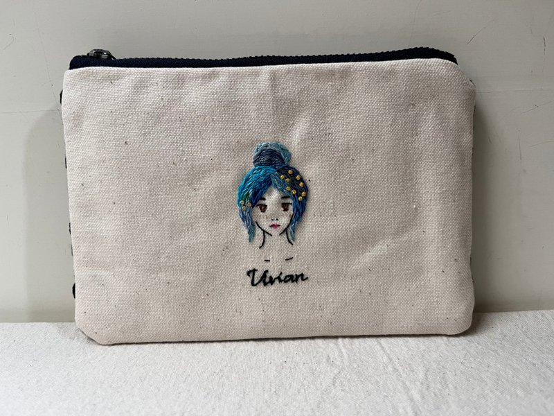 女子好朋友-Vivian-护照包 - 零钱包 - 棉．麻 