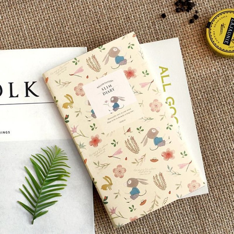 Indigo 柳林风声随身月志(无时效)-吊带裤小驴,IDG74556 - 笔记本/手帐 - 纸 黄色