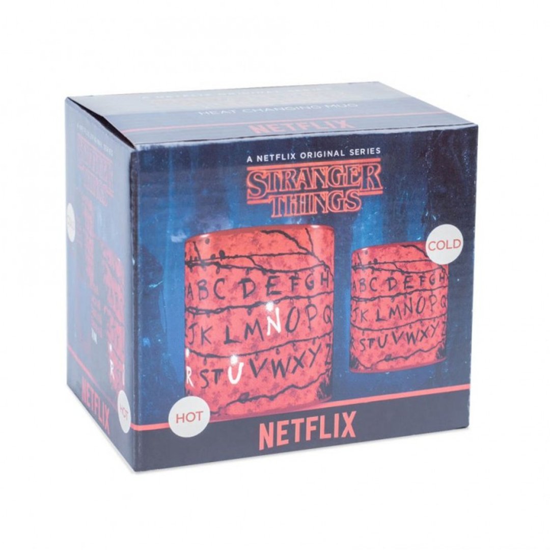 【怪奇物语】Stranger Things(R, U, N) 温感变色马克杯 - 咖啡杯/马克杯 - 陶 多色