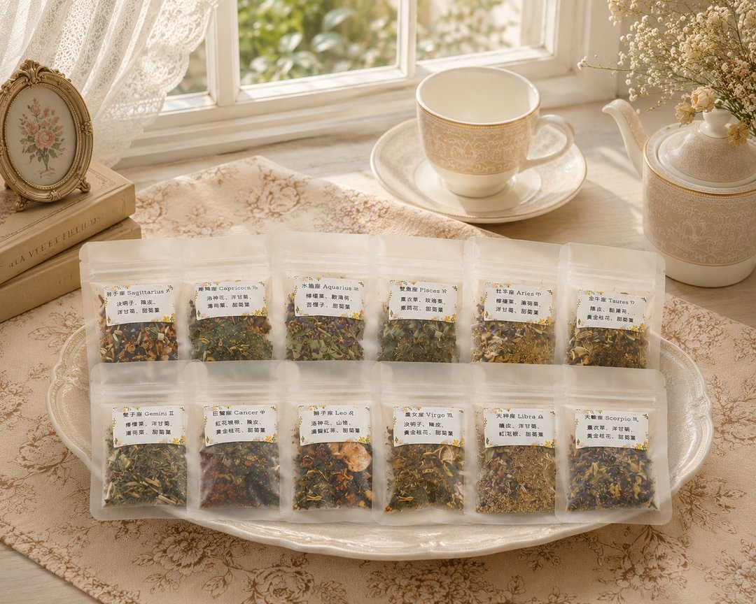 十二星座花草茶  12 星座个性花草茶 - 茶 - 植物．花 