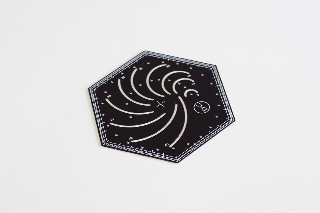 Hexagonal ruler | 六角形绘图尺 1.0 - 其他 - 其他金属 黑色