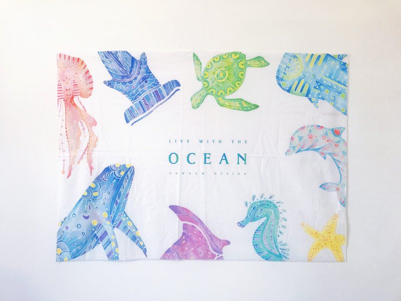 海洋综合家饰挂布 X 好好原创设计 - 墙贴/壁贴 - 其他人造纤维 