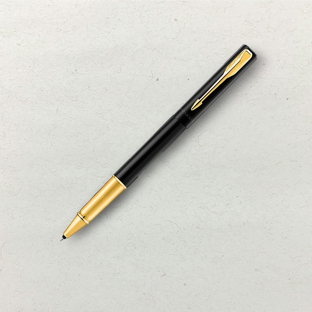 【PARKER】新威雅 XL 系列幻影黑金夹钢珠笔 定制化刻字 - 原厂正货 - 钢珠笔 - 其他材质 黑色