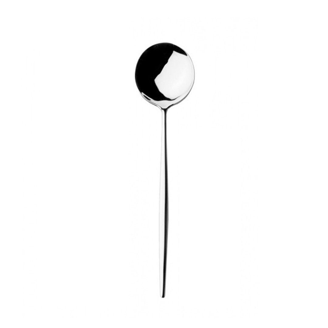 葡萄牙 Cutipol  MOON 亮银 20.5CM 主餐匙 - 餐刀/叉/匙组合 - 不锈钢 银色