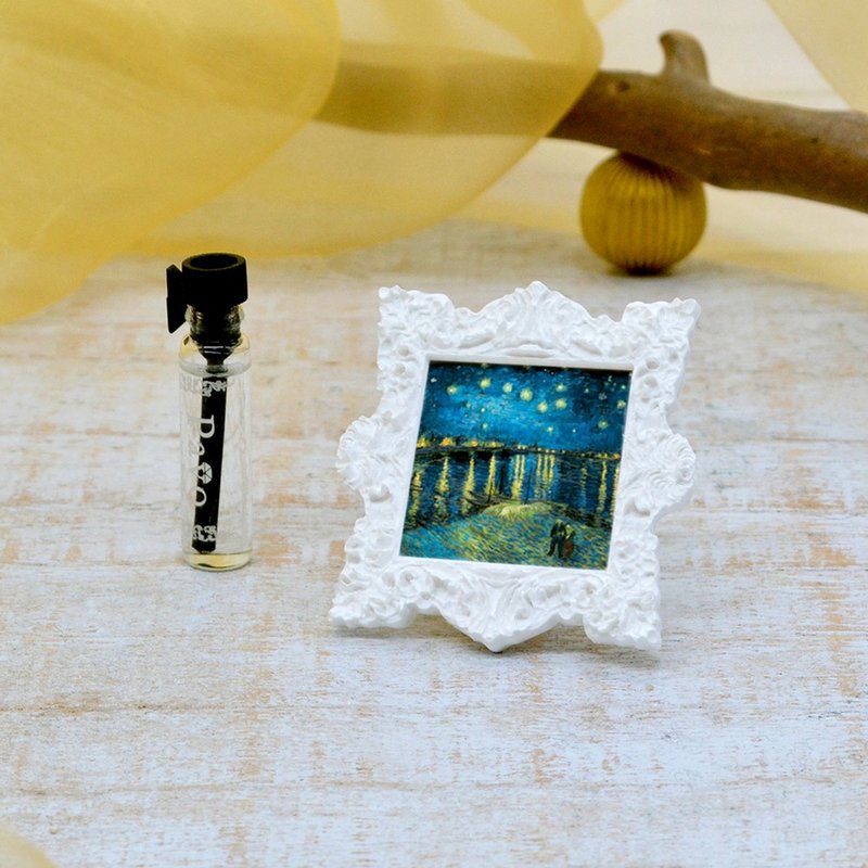 梵谷隆河上的星夜 名画扩香石 - 香薰/精油/线香 - 环保材料 