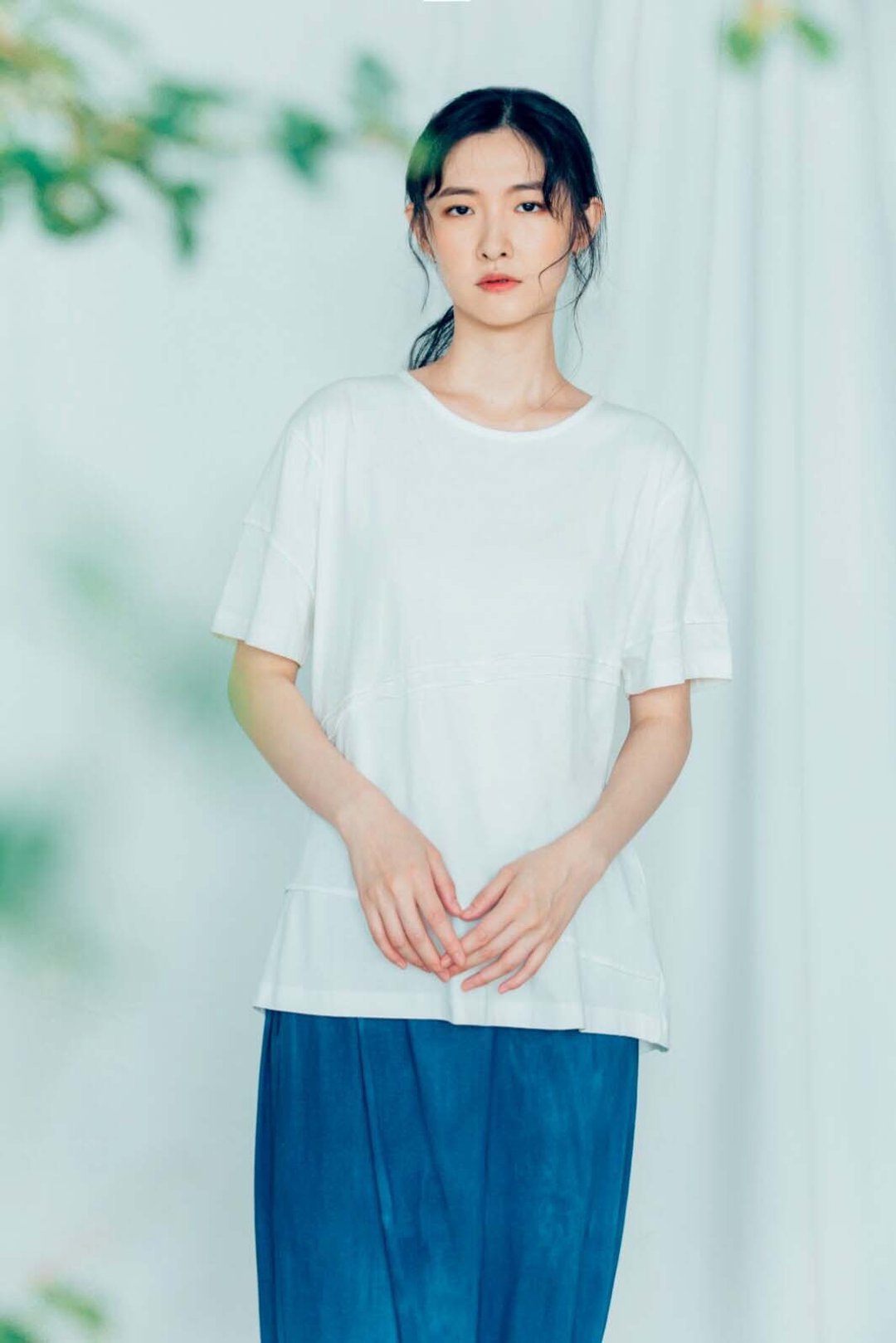 点、线、面 有机棉短袖T Organic Cotton - 中性连帽卫衣/T 恤 - 棉 白色