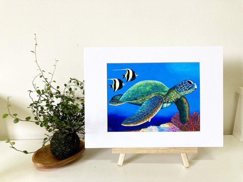 拥抱未知的旅程 l 艺术微喷 l 限量版画 - 海报/装饰画/版画 - 纸 多色