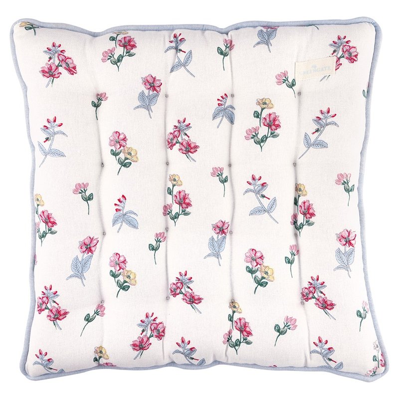 【新品】丹麦GreenGate Portia white 椅垫 40x40cm - 枕头/抱枕 - 棉．麻 多色