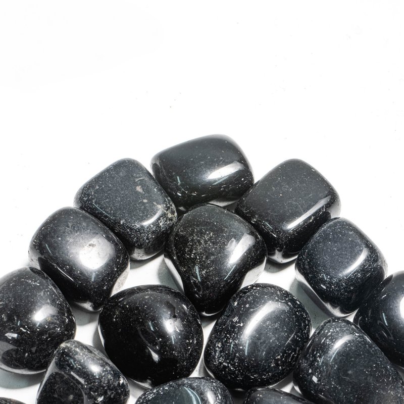 滚石系列-黑曜石 200g - 摆饰 - 半宝石 黑色