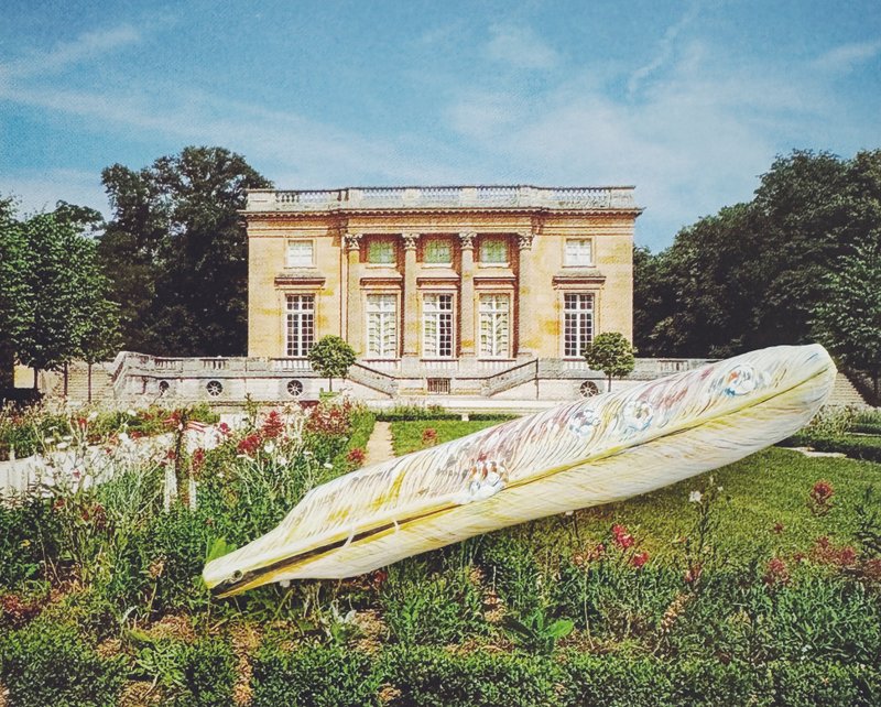 木刻手绘坠饰 - 羽毛 - 其他 - 木头 黄色