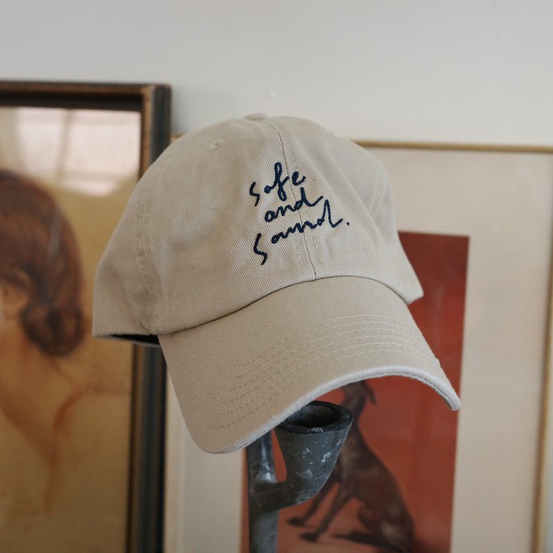 safe and sound 棉质水洗鸭舌帽 - 帽子 - 棉．麻 多色
