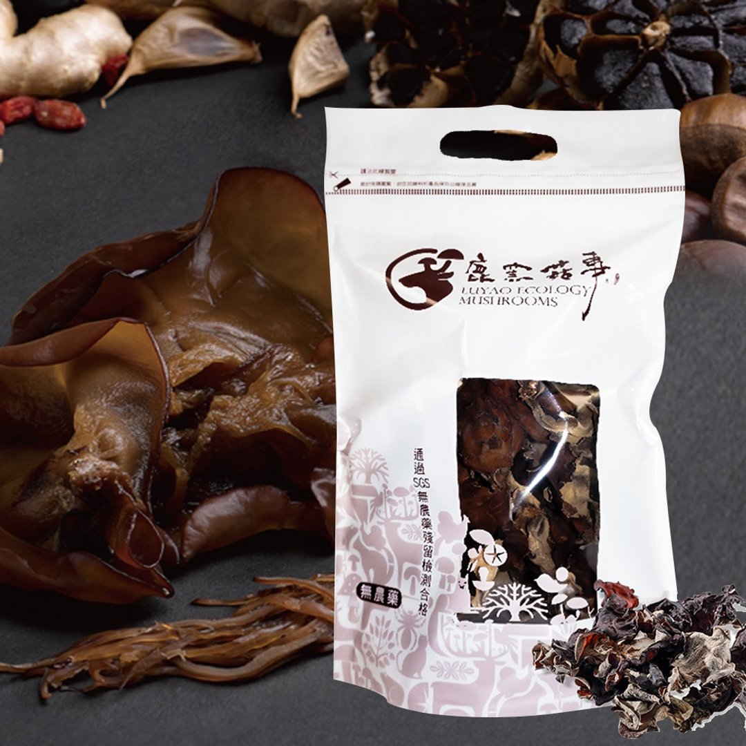 常温【鹿窑菇事】有机验证黑面白背干木耳250g(夹链袋、纯素) - 其他 - 其他材质 咖啡色