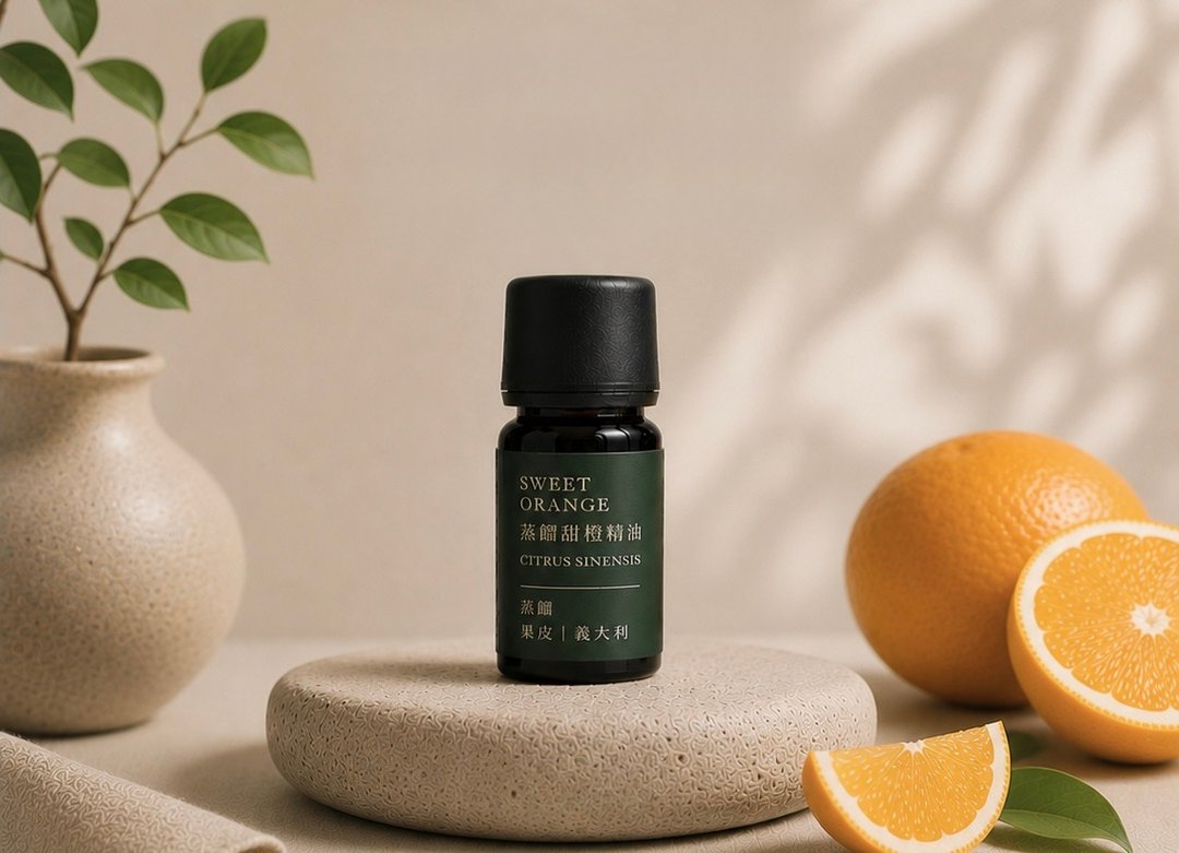 蒸馏甜橙精油 | Sweet Orange Essential Oil | 空间扩香 温暖 - 香薰/精油/线香 - 精油 