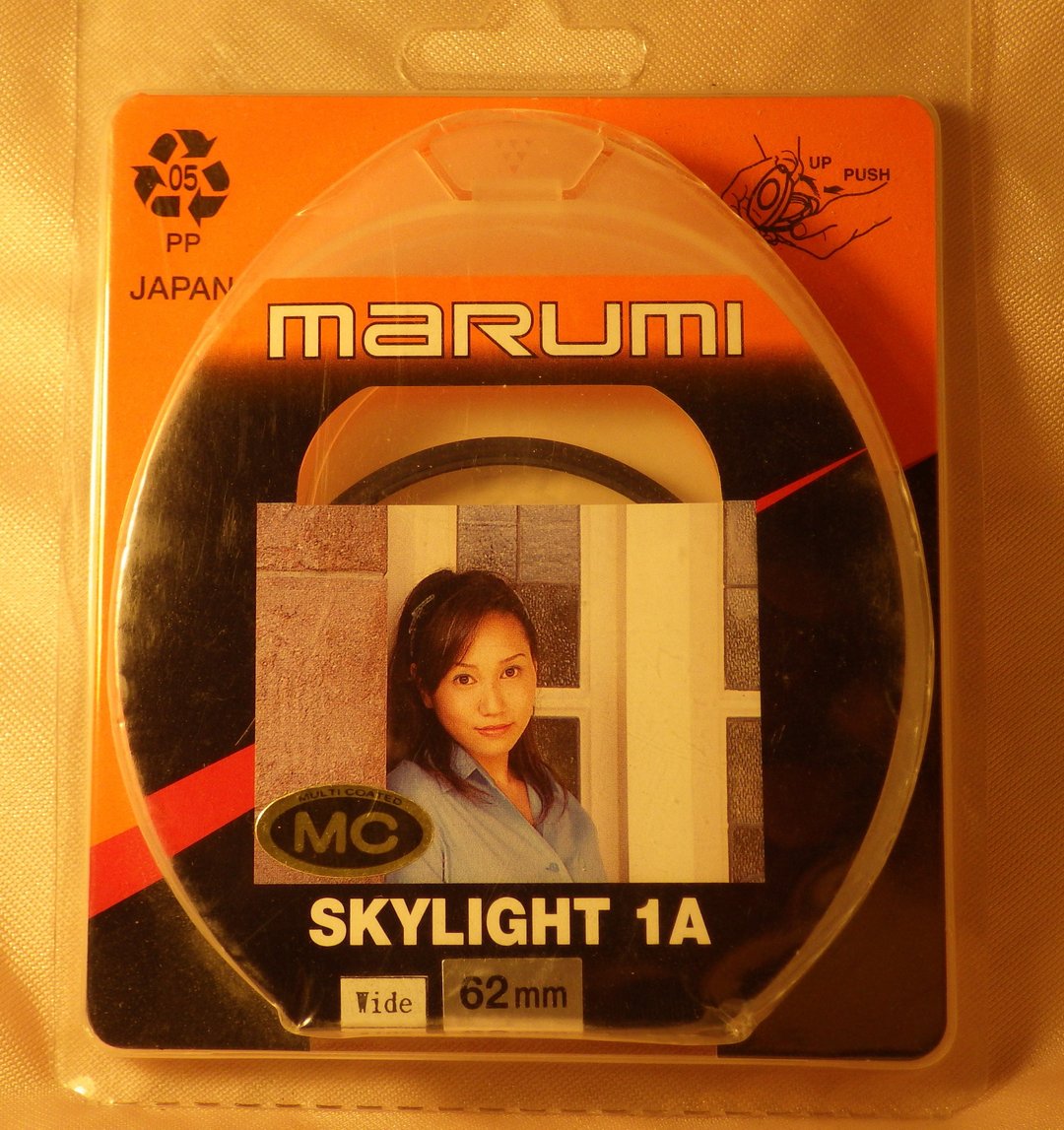 Marumi MC 1A 天窗紫外线过滤器 62 毫米螺纹安装盒和盒子日本 - 相机 - 玻璃 