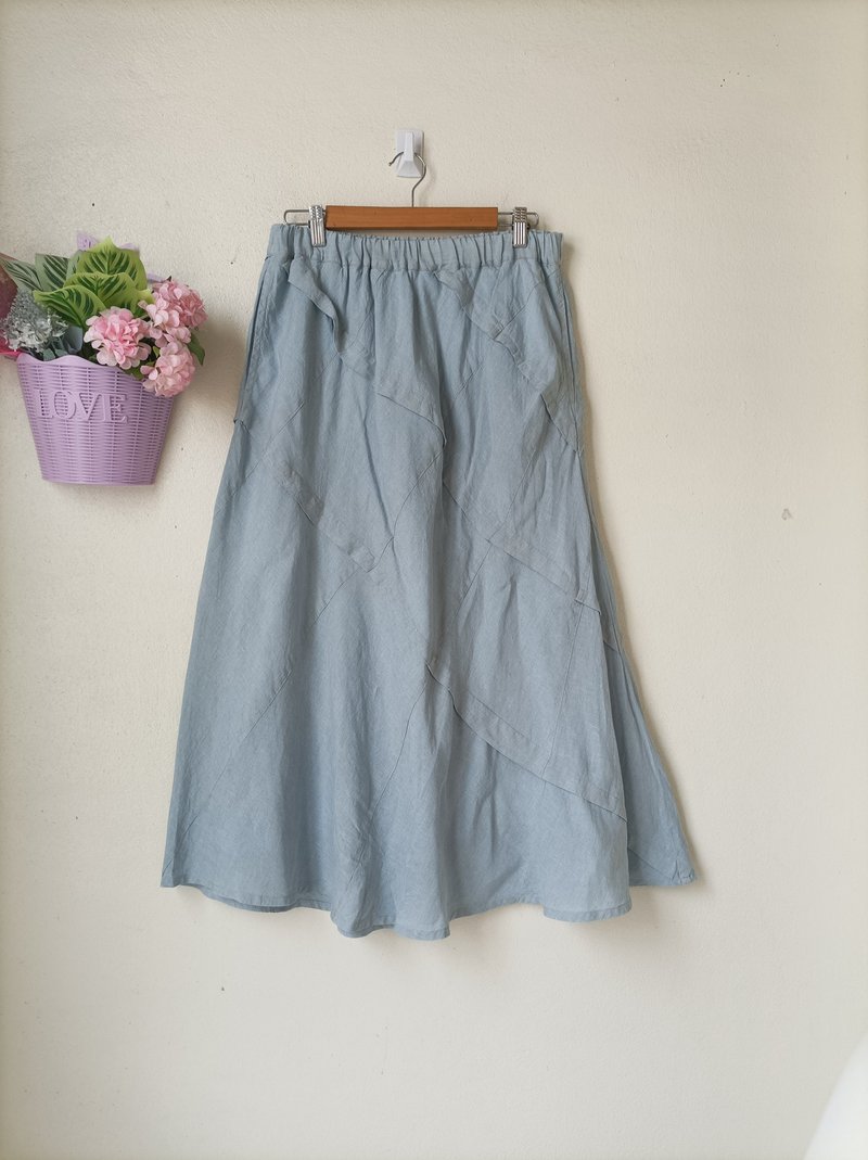 Vintage Plantation Issey Miyake Skirt Size M - 裙子 - 棉．麻 