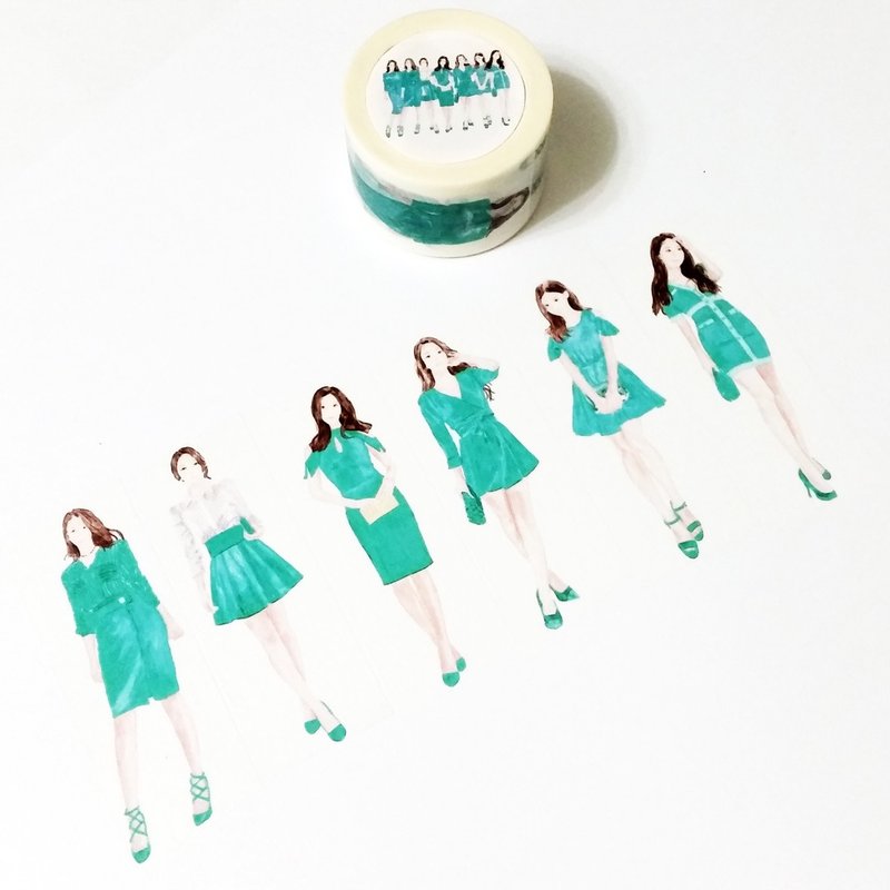 麒麟纸胶带 优雅Diana - 纸胶带 - 纸 